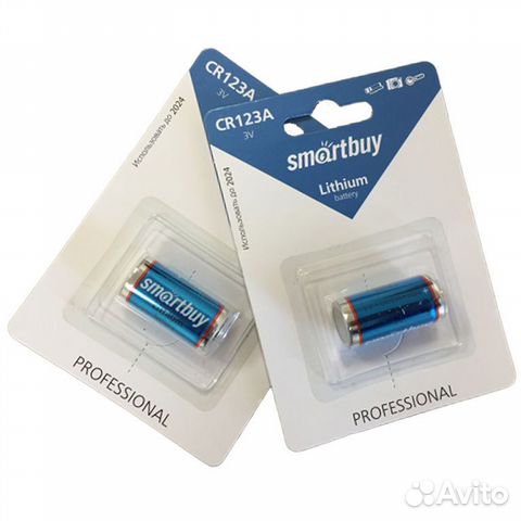 Батарейки Smartbuy CR123A 3V/ 16340