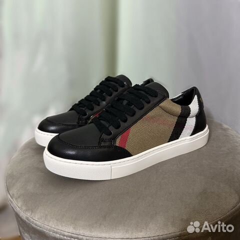 Кеды burberry black