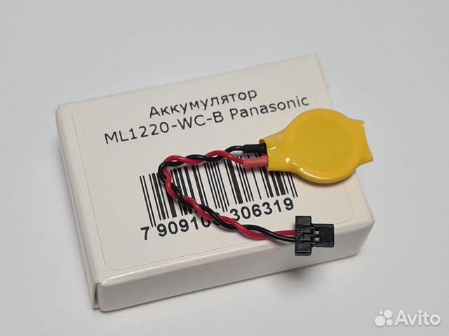 Аккумулятор ML1220-WC-B Panasonic