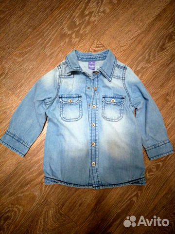 Джинсовая рубашка