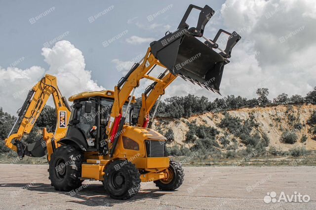 Экскаватор-погрузчик Runmax SE440TS, 2024