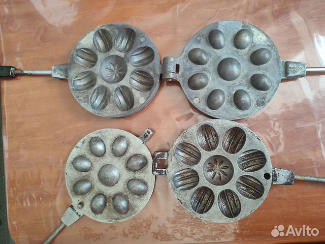 Формы для печенья Орешки металлические