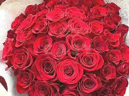 Заказ цветов розы, букеты 101 роза