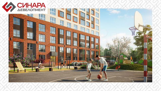 Квартира-студия, 28,1 м², 8/23 эт.