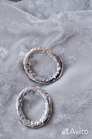 Серьги: кольца, подвески