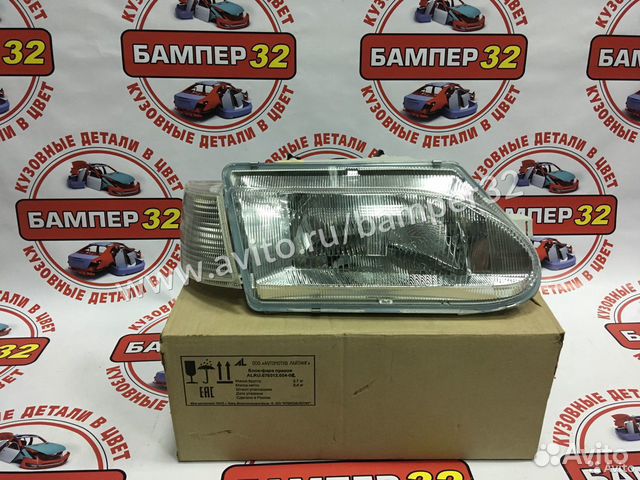Блок-фара ваз-2114,2115 прав (бел угол) (Бош