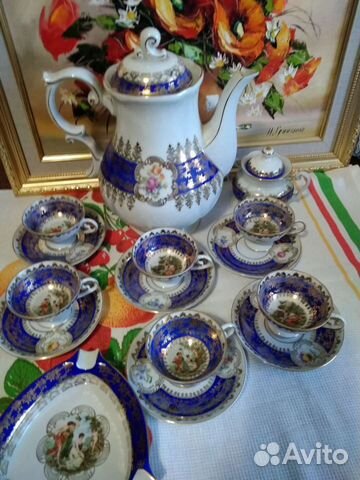 Кофейный сервиз фирмы Oscar Schlegelmilch