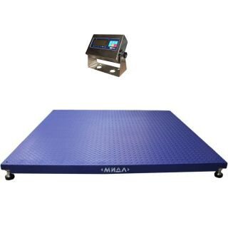 Весы складские платформенные напольные электронные