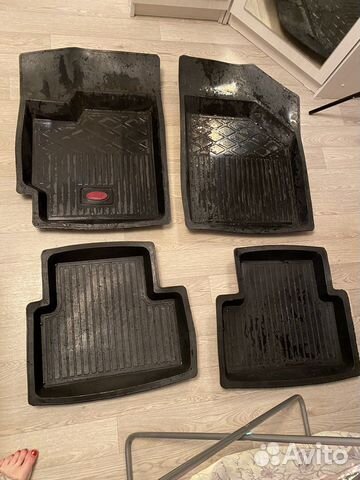 Автомобильные коврики резиновые на Daewoo Matiz