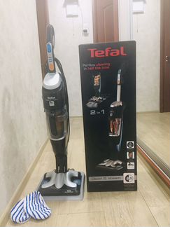 Пылесос вертикальный Tefal vp7545rh паровой
