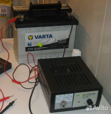 Услуга зарядка аккумулятора