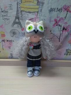 Кукла интерьерная тильда