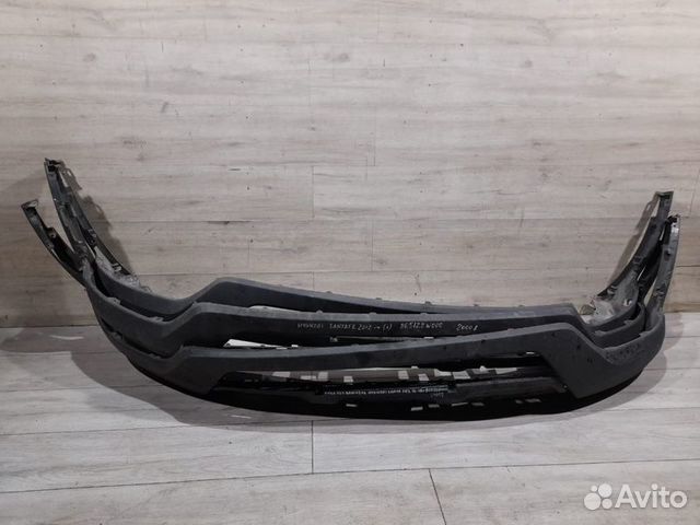 Губа переднего бампера Hyundai Santa Fe 3 С 2012