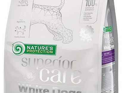 Superior care white dogs