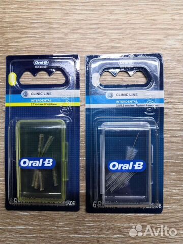 Сменные ершики Oral-B для межзубной щетки