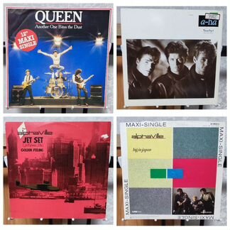 Виниловые пластинки синглы макси-синглы