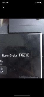 Цветной принтер epson stylus TX210