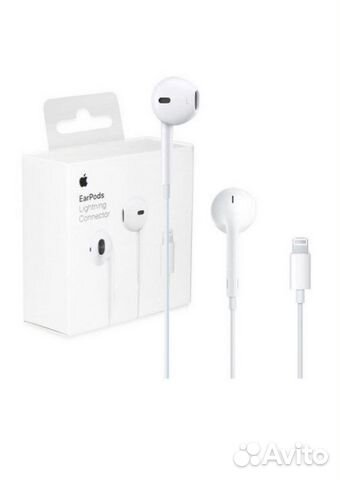 Наушники Apple Earpods Lightning (mmtn2ZM/A) orig