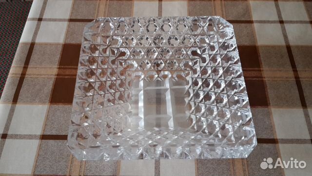 Салатник хрустальный