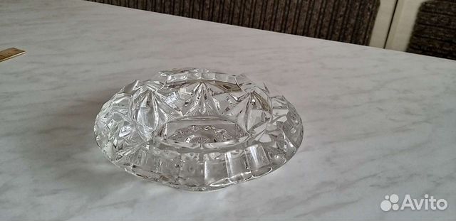 Хрустальная пепельница