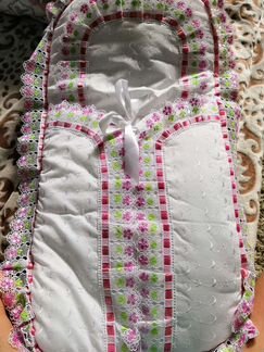 Конверт+чепчик, уголок, простынка