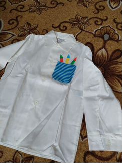 Рубашка для мальчика (белая )