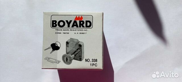 Замок мебельный металический