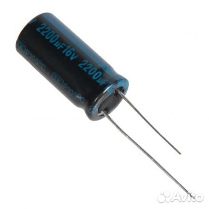 Конденсатор электролитический 2200x16 (10x21) TK J