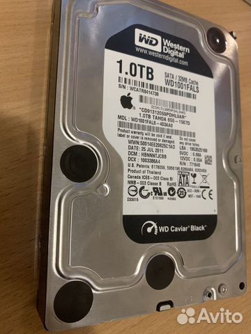 Жесткий диск 1Tb SATA WD1001 fals