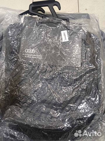 Коврики салона резиновые (черные) Audi перед