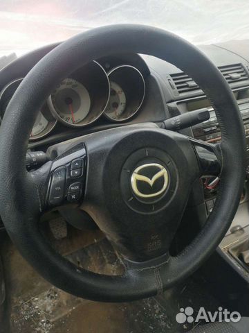 Руль на mazda 3 bk