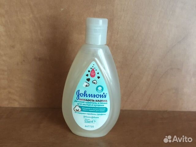 Детский шампунь Johnson’s нежность набором