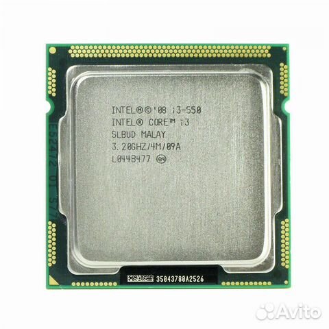 Процессор Intel Core i3-550 slbud 3.20 GHz
