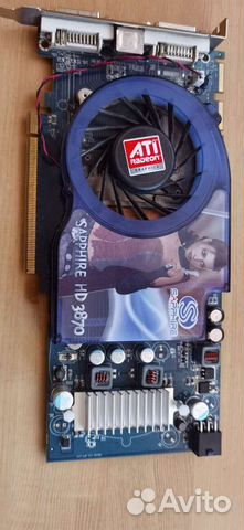 Видеокарта sapphire HD3870 512 Gb
