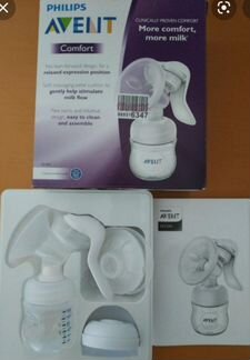 Молокоотсос ручной philips avent comfort