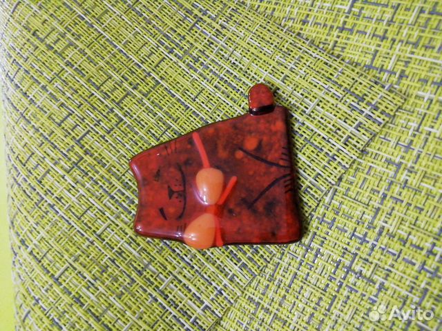 Брошки ручной работы (из стекла)