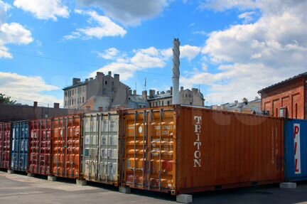 Аренда контейнера под склад 15 м²