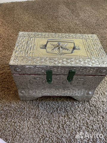 Сундук-шкатулка ручной работы, в восточном стиле