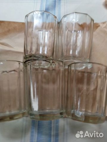 Новые граненые стопки (выпуска до 50х годов)