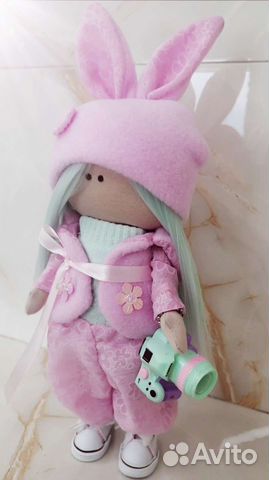 Кукла текстильная