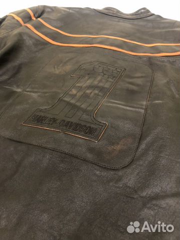 Куртка кожаная harley davidson 98033-18VM, XL