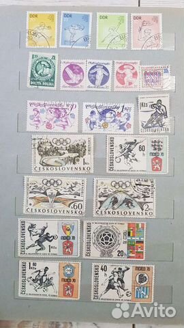 Набор почтовых марок по теме 