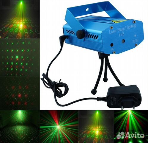 Лазерный Дискошар. Стробоскоп. Лазерный проектор