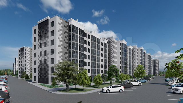 2-к. квартира, 53,7 м², 4/7 эт.