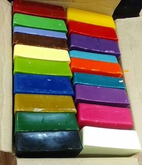 Цветной воск