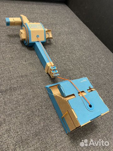 Удочка из конструктора Nintendo Labo