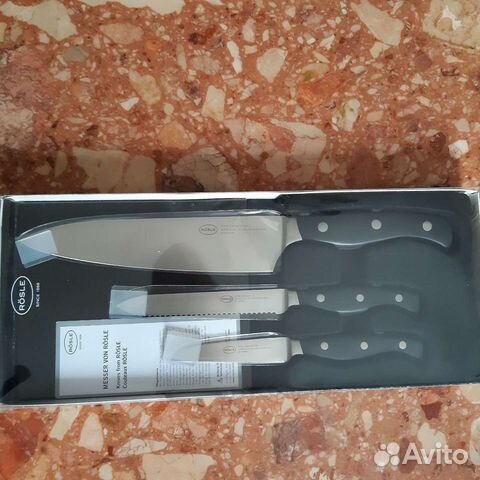 Набор кухонных ножей rosle 