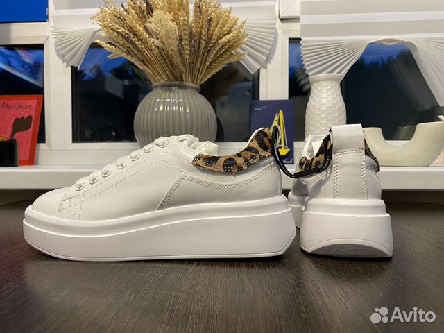 Женские кроссовки кеды кожаные Zara новые