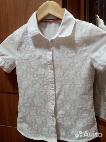 Блузка школьная