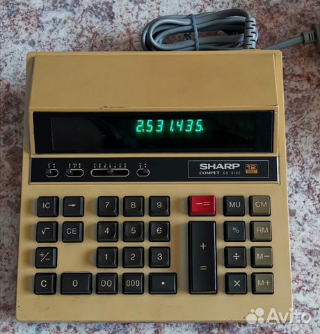 Калькулятора cs. Калькулятор Sharp el-2121. Sharp CS-2122. Cs2122 калькулятор. Sharp калькулятор compet 2122.